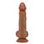 Фалоімітатор Beautiful Encounter Buraq 9.4" 24 см (коричневий) - мініатюра 5