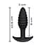 Анальна пробка Dorcel Spiral Plug 10.6 см (чорний) - мініатюра 6