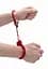 Наручники Ouch! Beginner's Handcuffs (червоний) - мініатюра 4