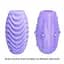Мастурбатор яйцо Pretty Love Double-Sided Egg фиолетовый - миниатюра 6