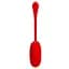 Віброяйце Pretty Love Kirk Super Soft Silicone 19,7 см (червоний) - мініатюра 2