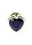 Анальная пробка Jawellery Gold Heart PLUG Black Boss Series 64-00038 98263 - миниатюра 4