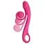 Вібратор Pretty Love Romance Beau Snail 23 см (рожевий) - мініатюра 2