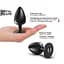 Анальна пробка Dorcel Onix Plug M 8.3 см (чорний) - мініатюра 2