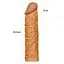 Насадка на пенис Lovetoy Pleasure X-Tender Penis Sleeve Flesh Add 2 19.5 см коричневый - миниатюра 5