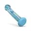 Стеклянный дилдо Gildo - Ocean Ripple Glass Dildo - миниатюра 5