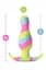 Анальна пробка різнокольорова Avant Kaleido Lime - мініатюра 8