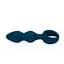 Силіконова анальна пробка розмір: L, колір: синій Loveline - мініатюра 5