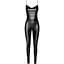 Комбінезон Noir Handmade F306 Mirage catsuit With jewelry rhinestOne chain adorning The back - M - мініатюра 1