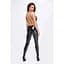 Комбінезон Noir Handmade F306 Mirage catsuit With jewelry rhinestOne chain adorning The back - M - мініатюра 3