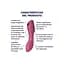 Вакуумный стимулятор клитора с вибрацией Satisfyer Curvy Trinity 3 красный - миниатюра 6