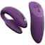 Смарт-вібратор для пар We-Vibe Chorus Purple сенсорне керування вібраціями стисненням пульта - мініатюра 2
