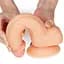 Фаллоимитатор реалистичный LoveToy The Ultra Soft Dude 20 см телесный - миниатюра 12
