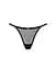 Прозрачные стринги с кружевом Obsessive Celia Noir thong XS/S - миниатюра 5