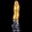 Фалоімітатор Lovetoy Dual Density 10'' 25.4 см (золотий) - мініатюра 13