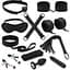 Набір Liebe Seele Black Lace and Neoprene 11pcs Bondage Kit - мініатюра 1