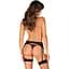 Пояс для панчіх Obsessive Medilla garter belt XS/S - мініатюра 2