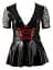 Мини-платье Cottelli Collection Vinyl Lack Wetlook Latex XL черный - миниатюра 4
