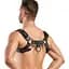 Портупея Bedroom Fantasies Bruno Chest Bulldog Harness - Black - мініатюра 3