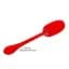 Віброяйце Pretty Love Kirk Super Soft Silicone 19,7 см (червоний) - мініатюра 8