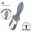 Вібратор Satisfyer Air Pump Booty 1, 17.5 см (сірий) - мініатюра 9