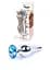 Металева анальна пробка з кристалом Boss Jewellery Silver Butt Plug Light 9.5 см (блакитний) - мініатюра 8