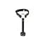 Пара браслетов на запястье и палец Bijoux Indiscrets MAZE Hand Bracelet Harness Black Bijoux Indiscrets B0240; SO2679 95319 - миниатюра 2