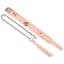 Нашийник з повідцем Liebe Seele Dark Candy Pink Collar with Leash рожевий - мініатюра 3