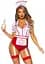 Костюм медсестри Leg Avenue Nurse Feelgood Sexy Costume S червоний з білим - мініатюра 6