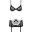 Еротичний костюм покоївки Obsessive Maidme set 5pcs L/XL - мініатюра 5