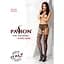 Сітчасті панчохи-стокінги Passion S016 One Size, Black - мініатюра 7