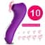 Вакуумний стимулятор клітора I’MCUM Purple Pulse 10 режимів стимуляції Фіолетовий (IM-KXY221) - мініатюра 3