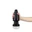Анальна пробка LoveToy King-Sized Anal Shocker 19 см (чорний) - мініатюра 3