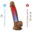 Фалоімітатор SilexD Johnny Caramel (MODEL 1 Size 7in) - мініатюра 5