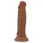 Фалоімітатор Pretty Love Quentin 7.2" 18.4 см (коричневий) - мініатюра 4