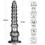Вібратор King Sized Vibrating Vibrax Slider 12.5" 32.3 см сірий - мініатюра 8