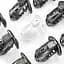 Клітка для пеніса Lockink Sevanda Plastic Penis Chastity Cage - Black - мініатюра 8