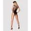 Сітчастий бодістокінг з доступом Obsessive B115 teddy S/M/L - мініатюра 4