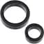 Набір ерекційних кілець Doc Johnson Platinum Premium silicone - The C-Rings - Charcoal - мініатюра 1