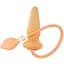 Анальна пробка Seven Creations Buttplug Plus Pump 17 см (тілесний) - мініатюра 1