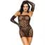 Мини-платье Leg Avenue 2 PC Tube dress and gloves Black One size - миниатюра 5