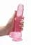 Фалоімітатор RealRock Crystal Clear 8" 21 см (рожевий) - мініатюра 13