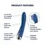 Вибратор для точки G с вращением Satisfyer Spinning Vibe 1 Blue Satisfyer IG048703; SX0559 99335 - миниатюра 4