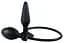 Анальная пробка True Black Inflatable Anal Plug 15 см (черный) - миниатюра 2