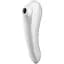 Смарт-вібратор та вакуумний стимулятор 2в1 Satisfyer Dual Pleasure White - мініатюра 4