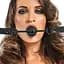 Кляп Bedroom Fantasies Ball Gag Breathable silicone - Black - миниатюра 6