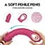 Вібратор Lovesecret Premium G-Spot 22 см (рожевий) - мініатюра 3