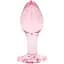 Анальна пробка EasyToys Anal Plug Glass S 7 см (рожевий) - мініатюра 1
