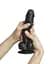 Реалістичний фалоімітатор Strap-On-Me Sliding Skin Realistic Dildo Black - XL, ефект рухомої шкіри - мініатюра 2