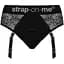 Мереживні труси для страпона з підв'язками для панчіх Strap-On-Me Diva Harness S - мініатюра 1